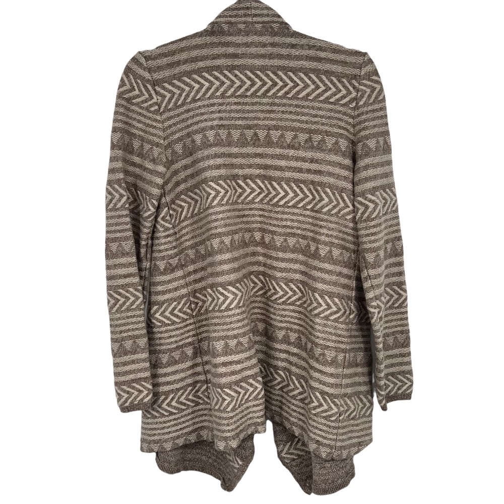 Lucky Brand Geo Stitch Cardigan Sweater size L - Picture 6 of 12